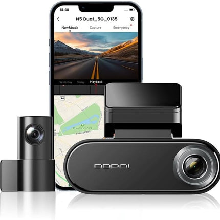 DDPai N5 Dual 2CH 4K Wifi GPS dashcam