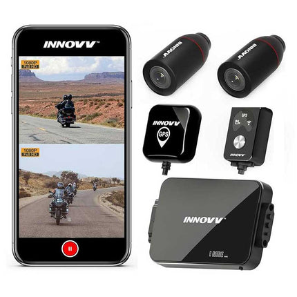 <tc>Innovv K7 2CH Dual Wifi GPS 2K dashcam pour moto</tc>