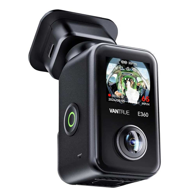 Vantrue E360 Ace 5K 3CH Wifi GPS 360 degrés dashcam