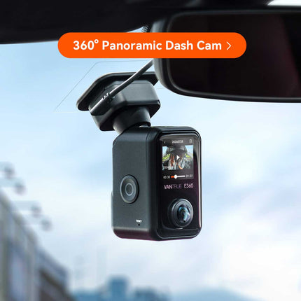 Vantrue E360 Ace 5K 3CH Wifi GPS 360 graden dashcam