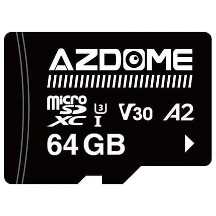 <tc>AZDome carte Micro SDXC 64 Go U3 V30 A2</tc>