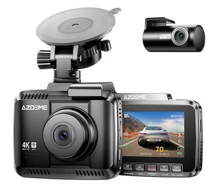 <tc>AZDome GS63H Pro True 4K 2CH Wifi GPS 64 Go dashcam</tc>