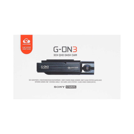 <tc>Gnet G-ON3 3CH QuadHD Cloud Wifi GPS 128 Go dashcam</tc>