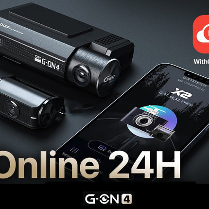 <tc>Gnet G-ON4 2CH 4K Cloud Wifi GPS 64 Go dashcam</tc>