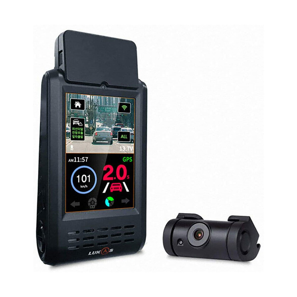 <tc>LUKAS K900 QuadHD Touch Wifi GPS 32 Go dashcam</tc>