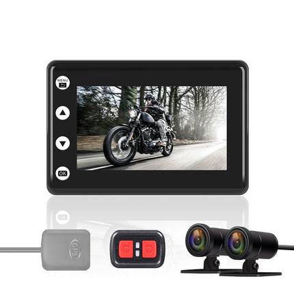 <tc>Motocam A2X Wifi 2CH dual dashcam pour moto</tc>