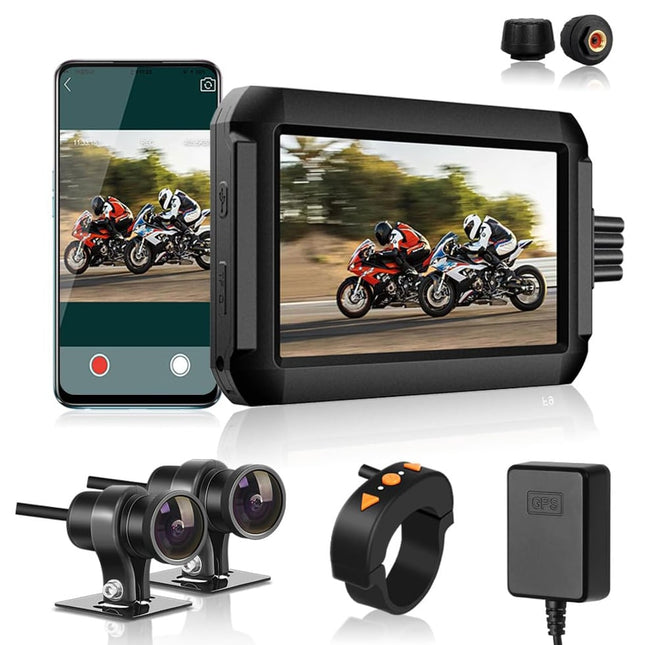 <tc>Motocam F9 Wifi GPS 2CH dashcam pour moto</tc>