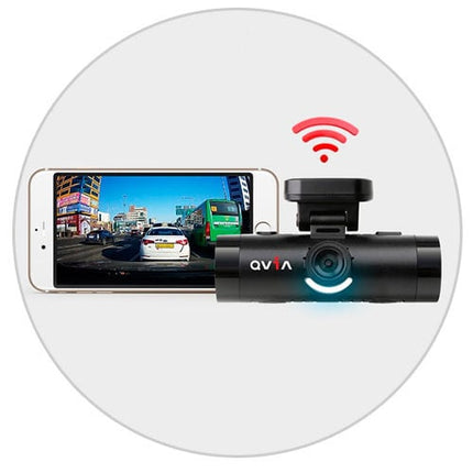 <tc>Qvia AR790 WD 1CH Wifi GPS 32 Go dashcam</tc>