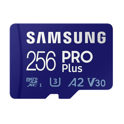 <tc>Samsung carte Micro SDXC Pro Plus 256 Go U3 V30 A2</tc>