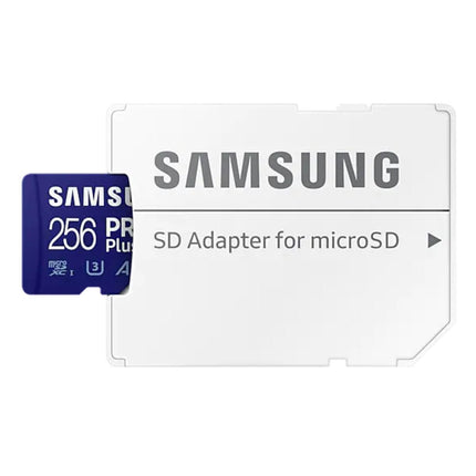 <tc>Samsung carte Micro SDXC Pro Plus 256 Go U3 V30 A2</tc>