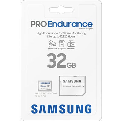 <tc>Samsung carte Micro SDHC Pro Endurance 32 Go UHS-I V10</tc>