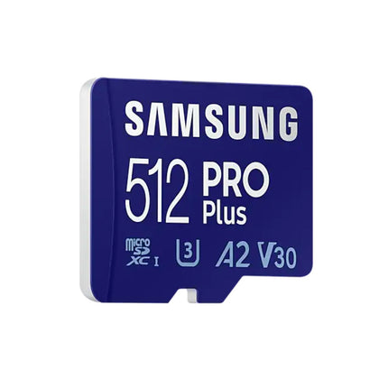 <tc>Samsung carte Micro SDXC Pro Plus 512 Go U3 V30 A2</tc>