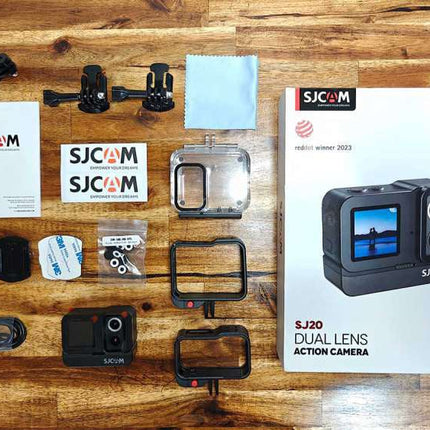 <tc>SJCAM SJ20 4K 60fps Dual lens Wifi caméra d'action et dashcam</tc>