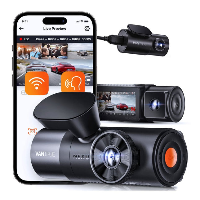 <tc>Vantrue N4 Pro Triple 3CH 4K Wifi GPS dashcam</tc>